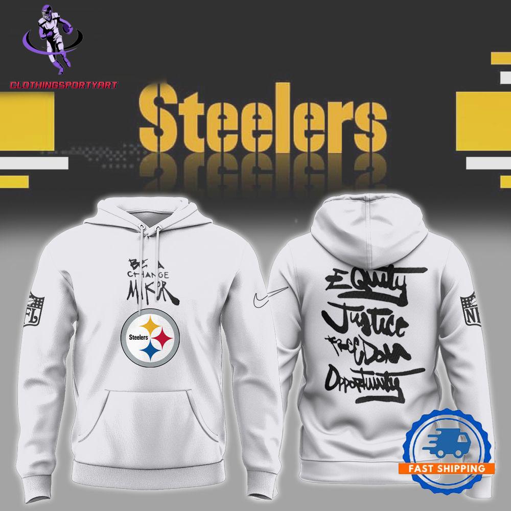 Pittsburgh Steelers Inspire Inspire Be A Change Maker NFL Hoodie
