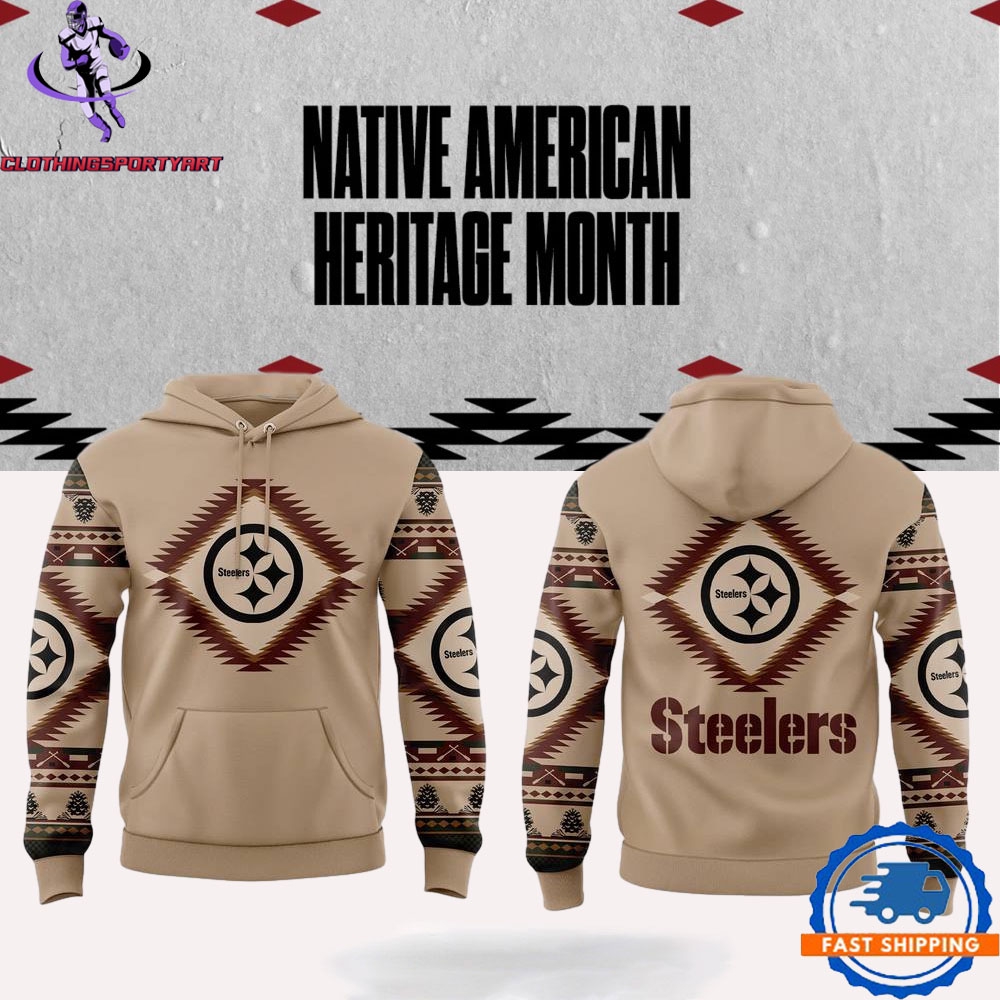 Pittsburgh Steelers Native American Heritage Month Hoodie