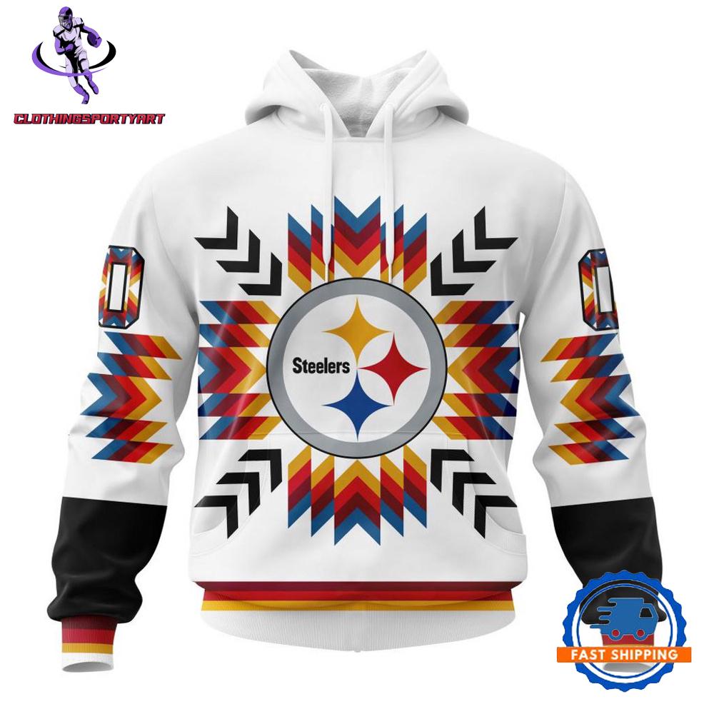Pittsburgh Steelers Special Native Pattern Hoodie
