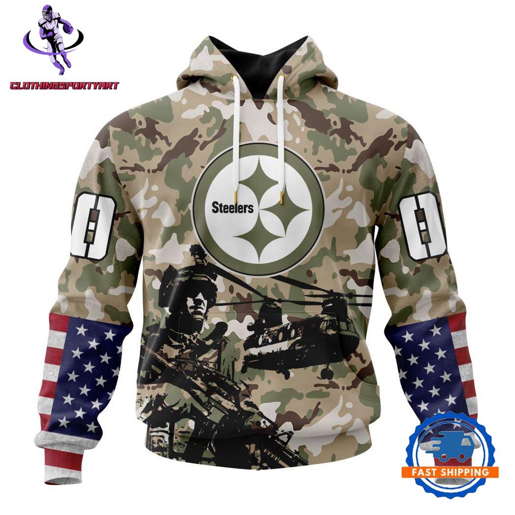 Pittsburgh Steelers Veterans Hoodie