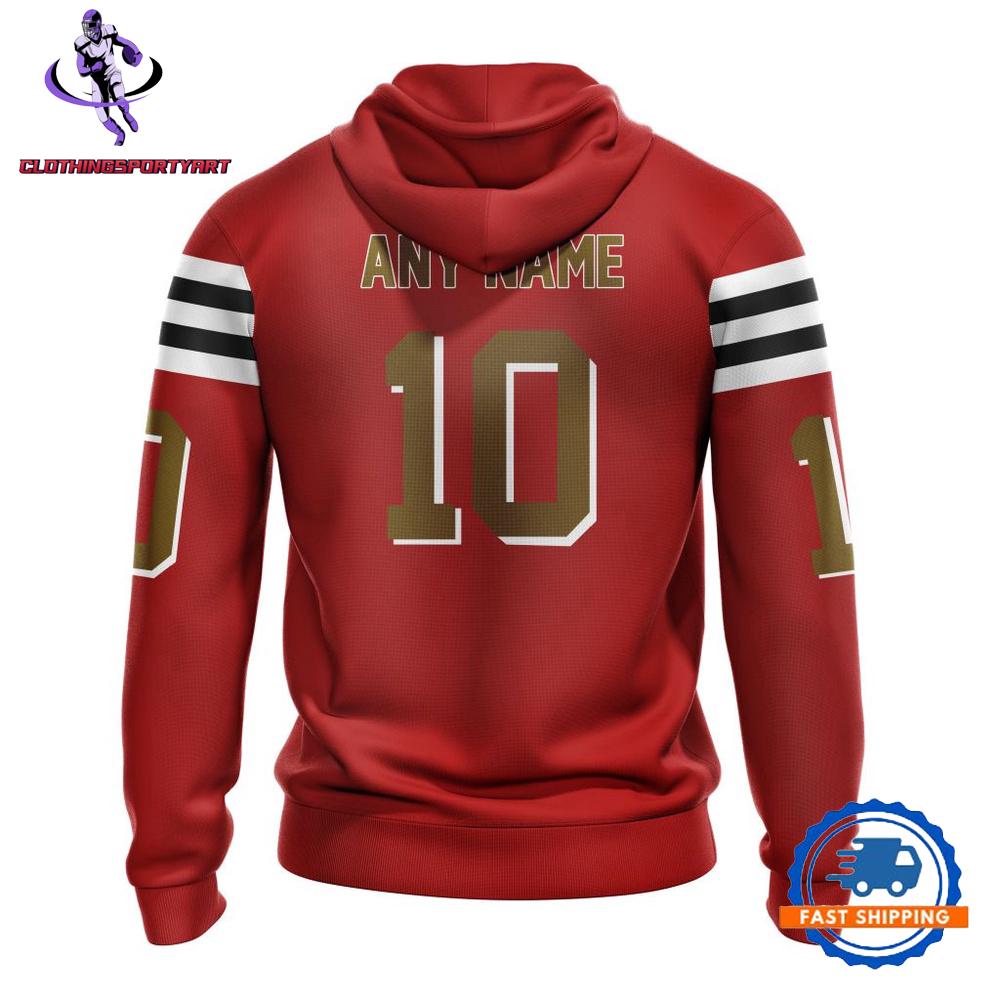 San Francisco 49ers Alternate Design Concept Hoodie San Francisco 49ers Alternate Design Concept Hoodie