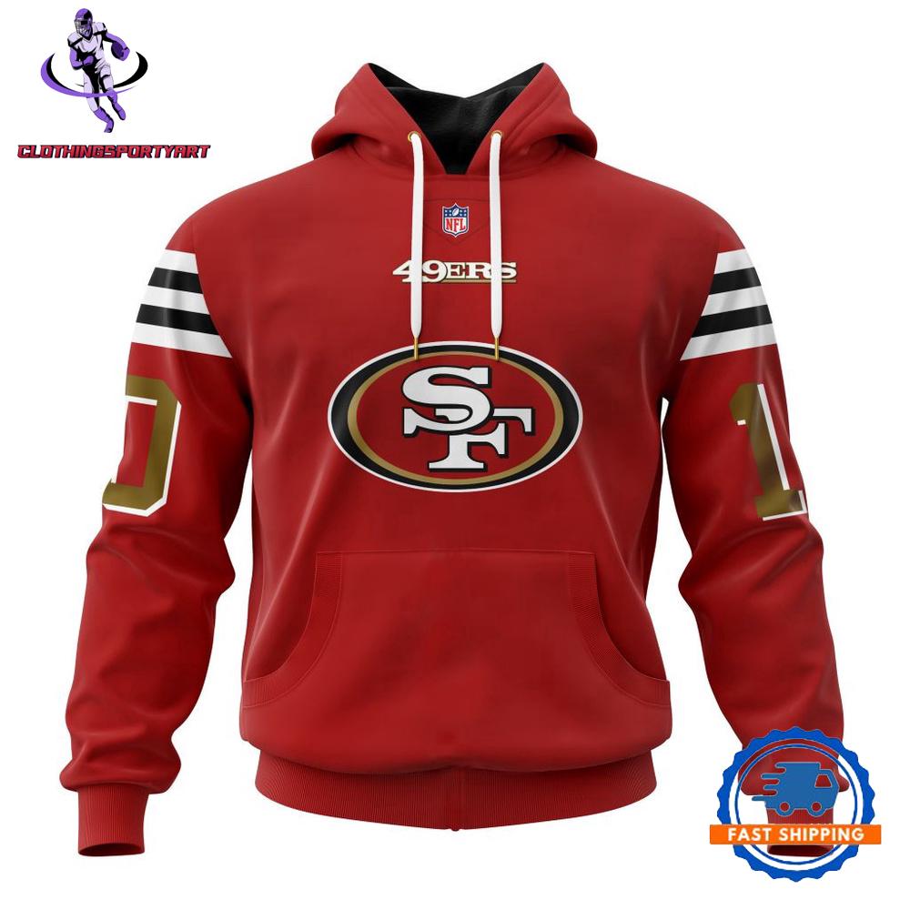 San Francisco 49ers Alternate Design Concept Hoodie
