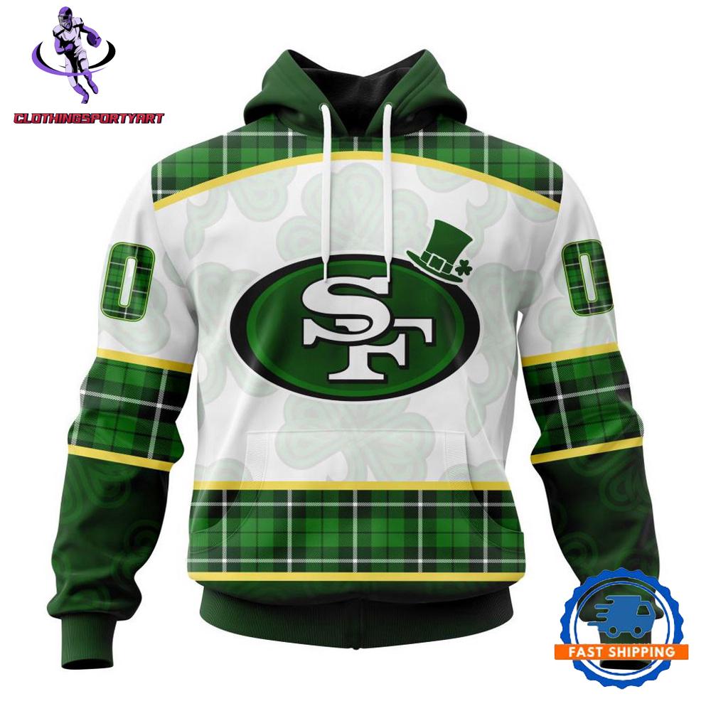 San Francisco 49ers St. Patricks Day Hoodie