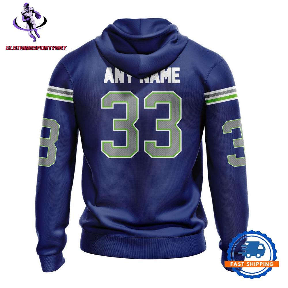 Seattle Seahawks Alternate Design Concept Hoodie Seattle Seahawks Alternate Design Concept Hoodie