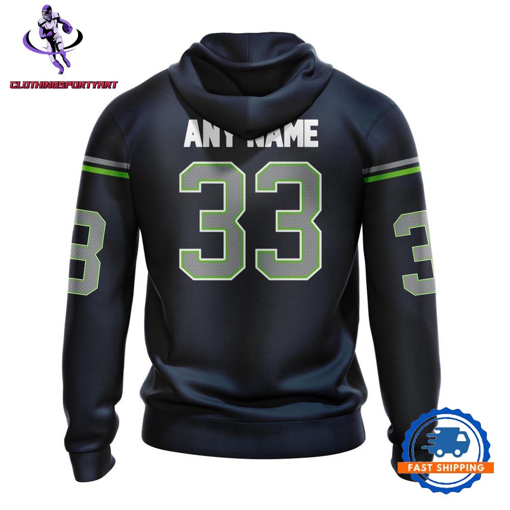 Seattle Seahawks Football Team New Color Design Hoodie Seattle Seahawks Football Team New Color Design Hoodie