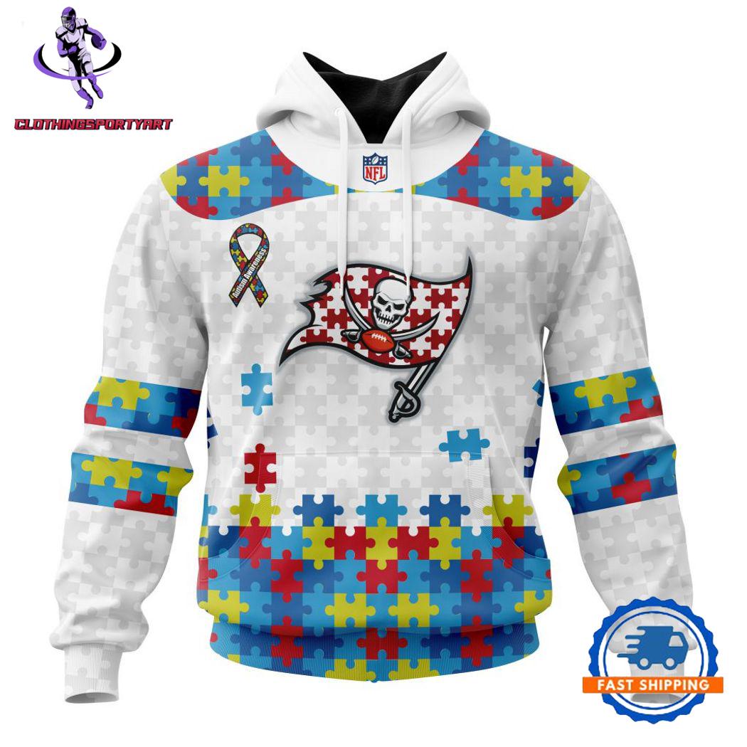 Tampa Bay Buccaneers Autism Awareness Hoodie
