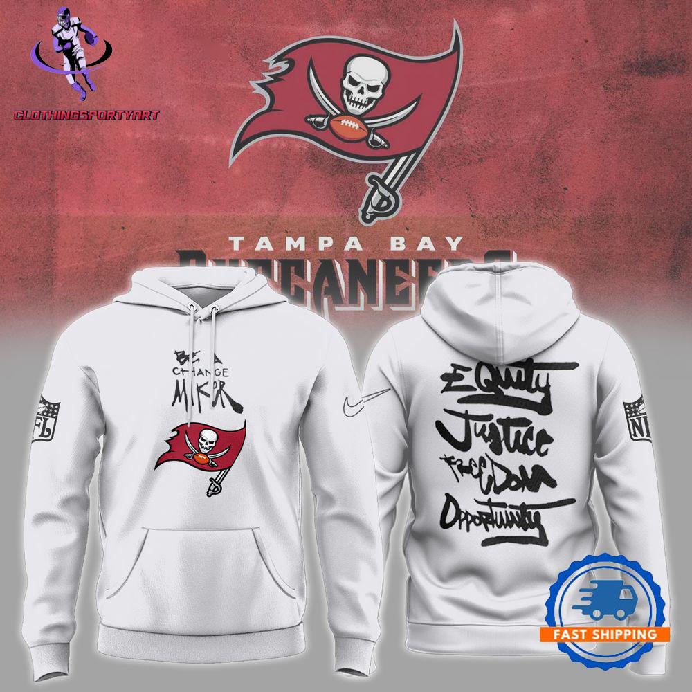 Tampa Bay Buccaneers Inspire Inspire Be A Change Maker NFL Hoodie