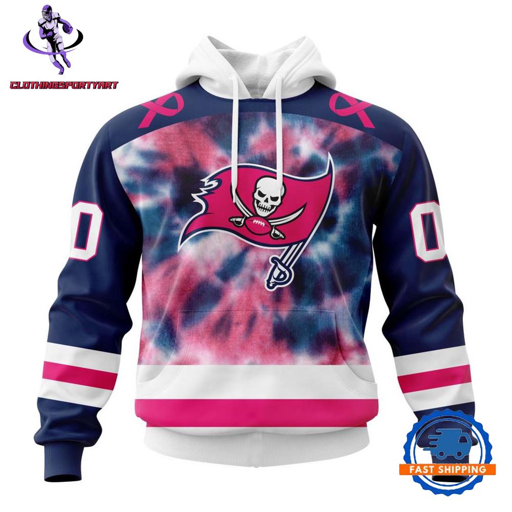 Tampa Bay Buccaneers Pink Fight Breast Cancer Hoodie
