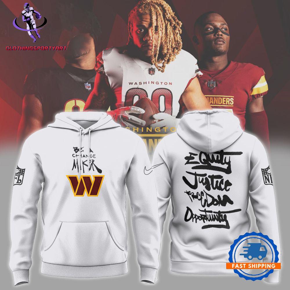 Washington Commanders Inspire Inspire Be A Change Maker NFL Hoodie