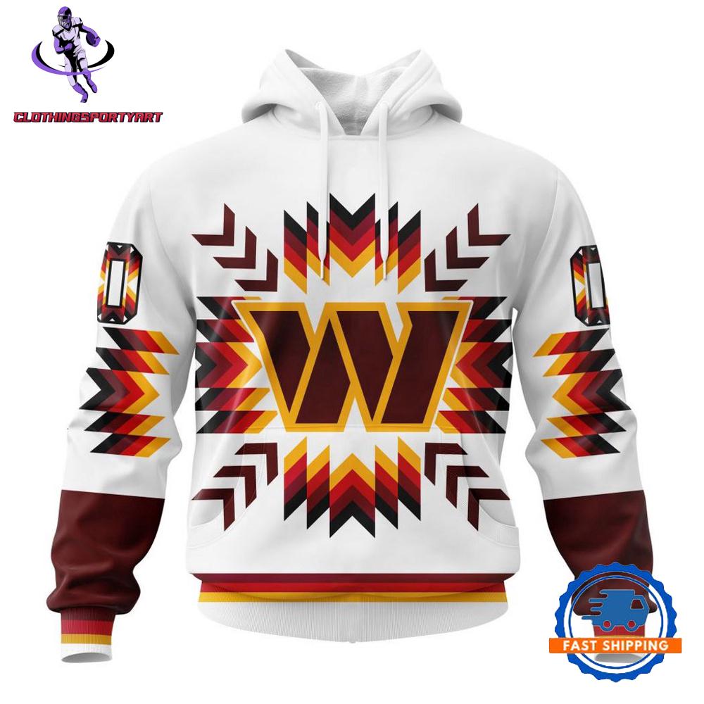 Washington Commanders Special Native Pattern Hoodie