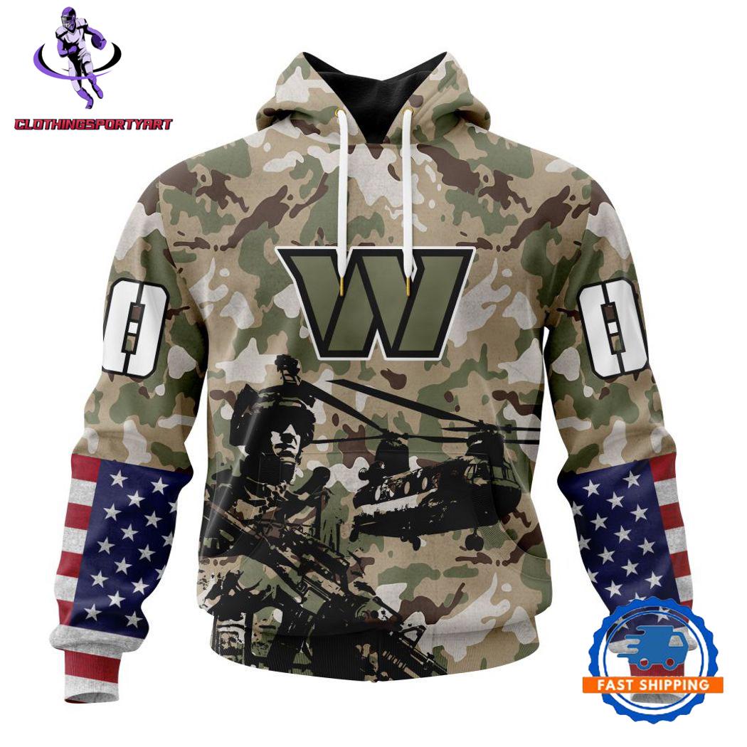 Washington Commanders Veterans Hoodie