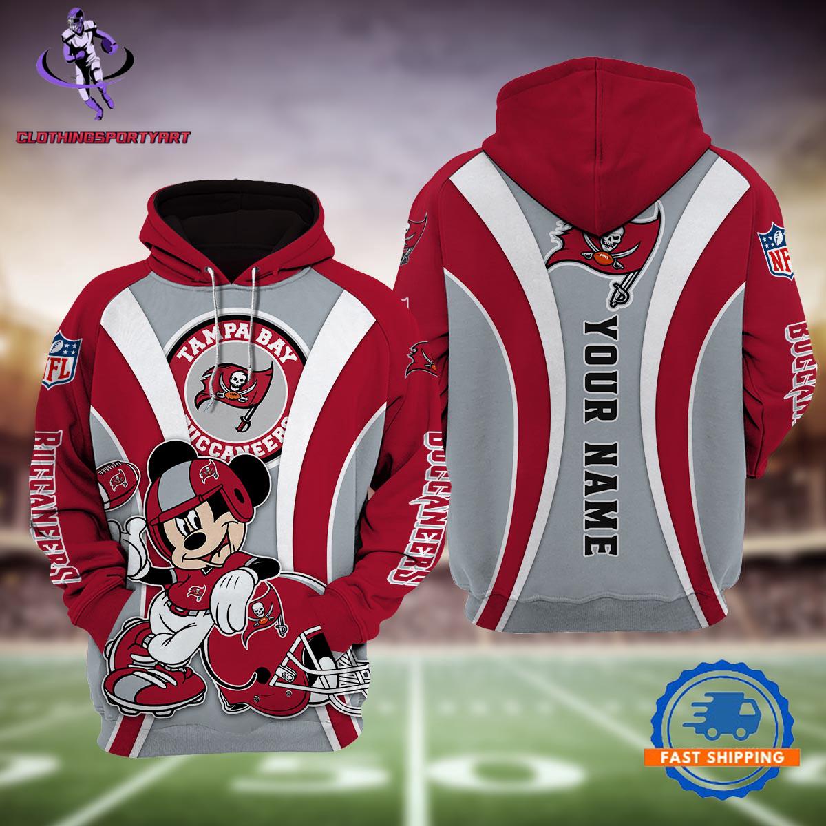 Tampa Bay Buccaneers Mickey Mouse Disney Hoodie
